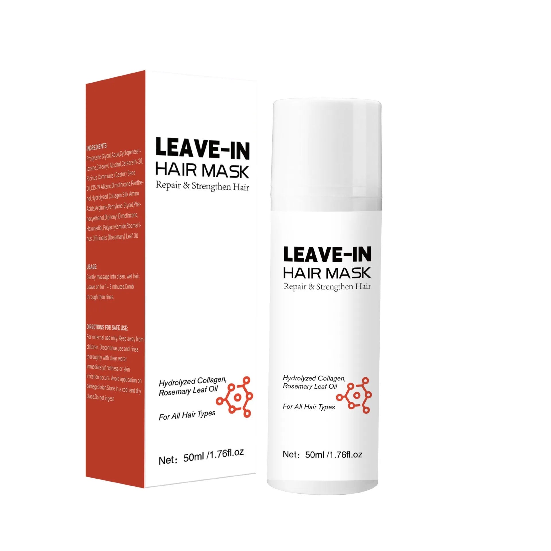 50ml bottle of FP-5 hair conditioner for frizzy hair replenishment and softening