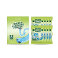 240g drain cleaning powder unblocker with eight 30g portions for household plumbing