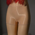 Men's shiny nylon underwear stockings in multiple colours including skin-matching options