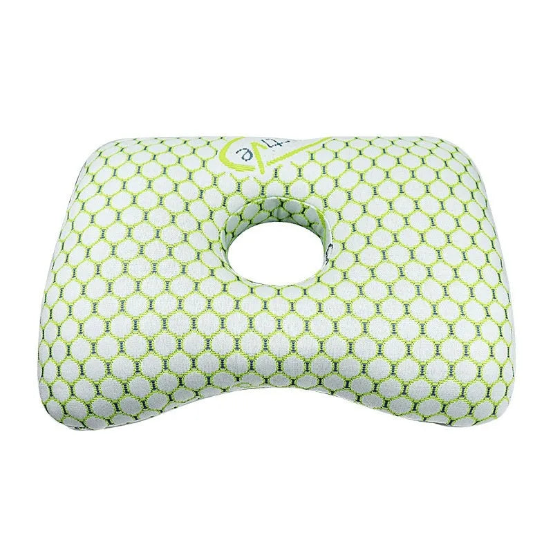 Beauty salon single hole ear pillow in New Chinese style on a flat surface.
