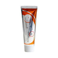 White car windscreen cleaning agent paste in a 13.2cm bottle for removing oil stains from glass.