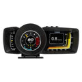 OBDII vehicle monitor driving computer with TFT colour screen showing engine diagnostics