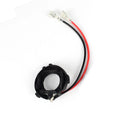 Black H7 LED headlight adapter bracket for Volkswagen Golf Jetta front headlight conversion
