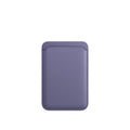 Black PU leather iPhone case with magnetic card holder for MagSafe, shown alongside other colour options.