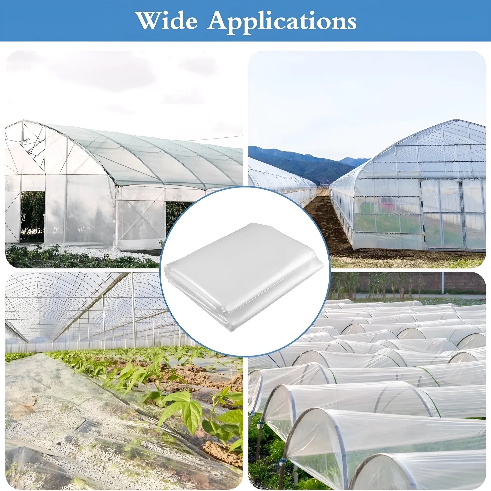 Polyethylene greenhouse film roll for vegetable shed cold protection