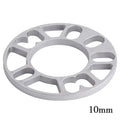 Universal automobile wheel hub widening gasket spacer in 3mm, 5mm, 8mm, and 10mm thickness options.