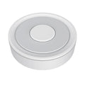 White square ZigBee smart home gateway measuring 78mm with USB connection for home automation control