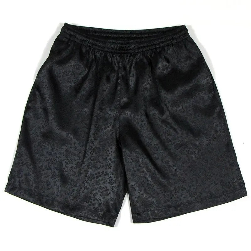 Men's traditional Tang Suit elastic waist shorts in various colours for martial arts practice