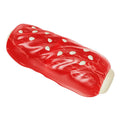 Glue Toothbrush Snack Molar Rod plastic dog chew toy in primary colour with built-in food compartment