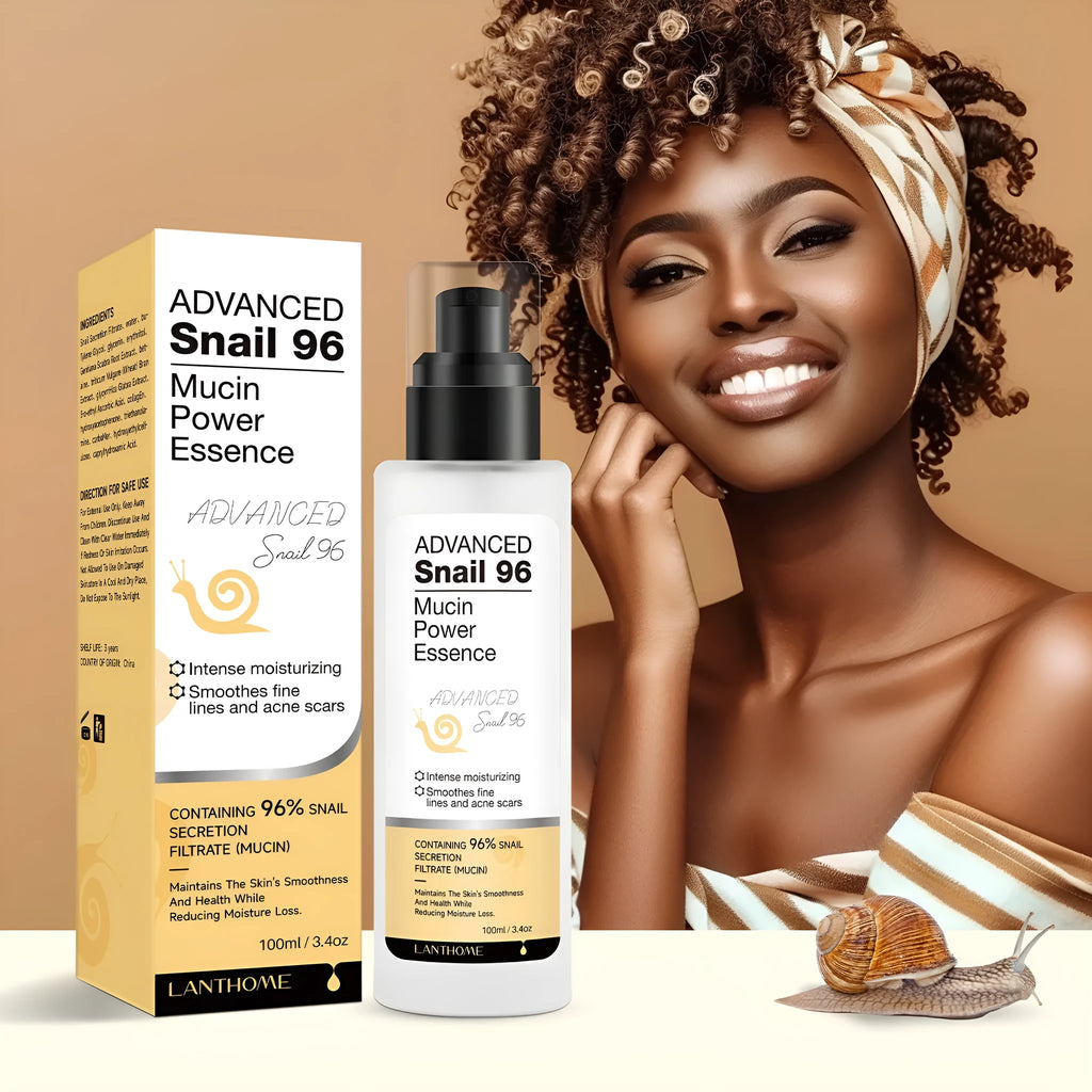 100ml Snail Snail Serum moisturising facial essence bottle for universal skin type care