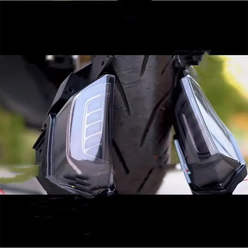 Yamaha NMAX155 LED turn signal steering lights in three colour options