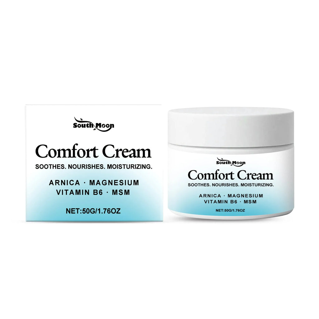 50g moisturising cream jar with Shanjinchehua Pyridoxine Menthol ingredients for hydrating skin care