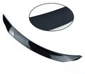 Bright black sports tail blade trim for Mazda 3 Axela Exela with fixed wind surround design