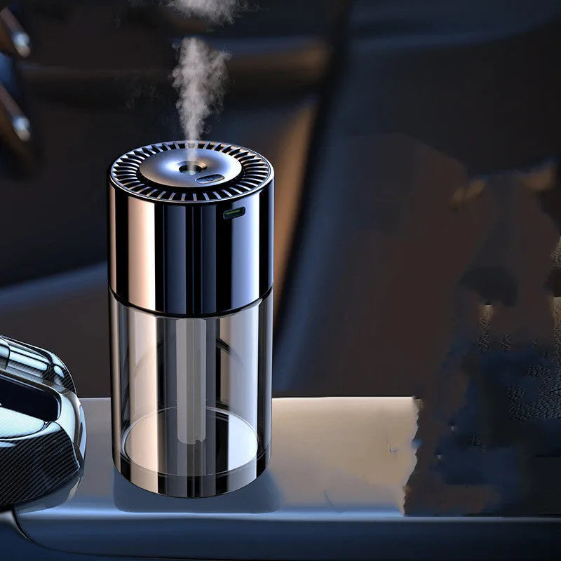 Glass spray perfume humidifier with USB plug and ocean scent bottle