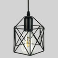 American country style decorative LED light with iron shade for home interior lighting