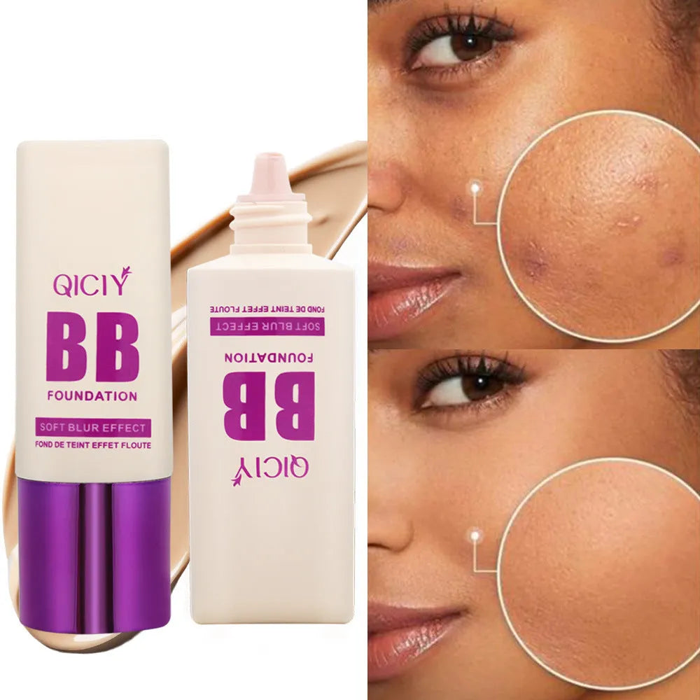 Feeding bottle containing brightening BB cream foundation concealer in ten shade options