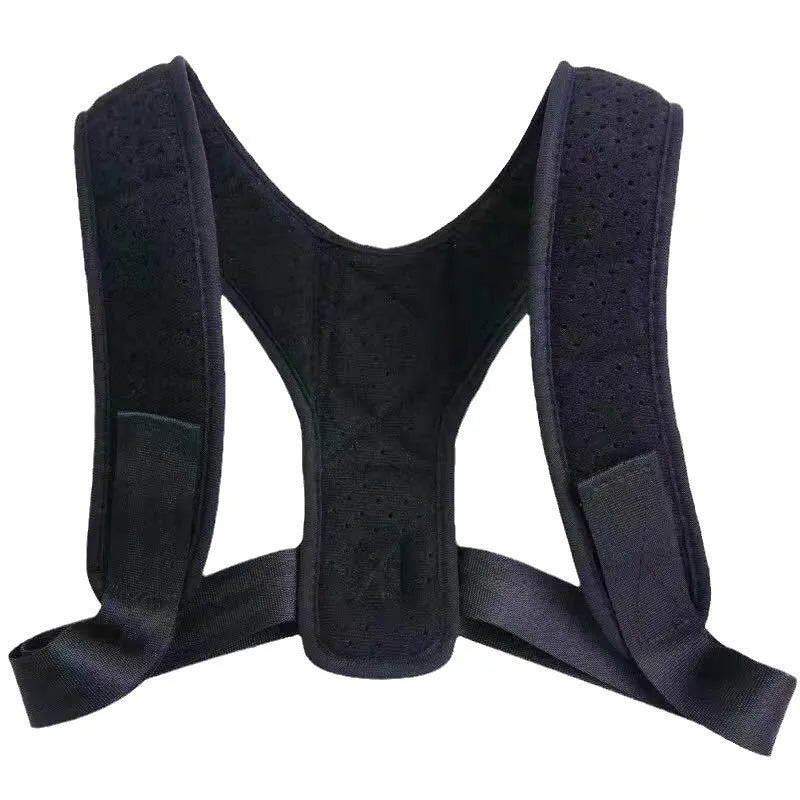 Adjustable nylon posture correction band for back support during sitting