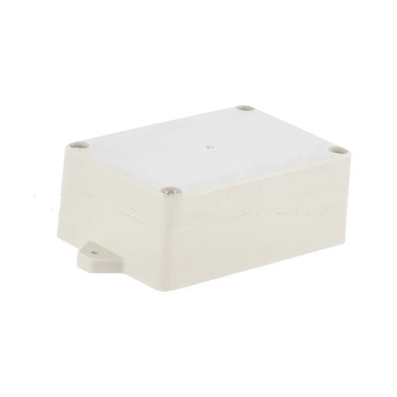 Black ABS plastic waterproof instrument box for security monitoring power supplies