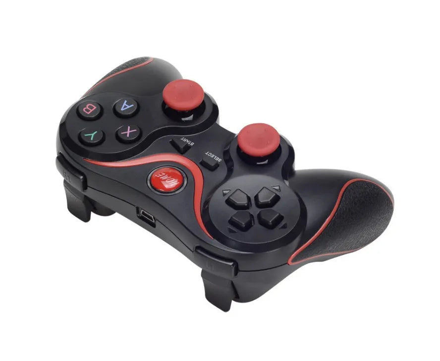 Upgraded X3 Bluetooth wireless game controller for Android phones with cellphone clip accessory