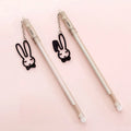 Paper crane rabbit pendant gel pen with 0.38mm tip and plastic 17cm body
