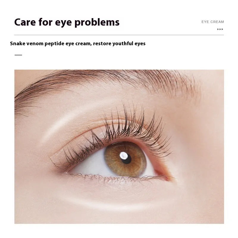 30g tube of peptide firming eye cream for moisturising and reducing dark circles
