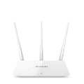 White dual-band wireless router providing 2.4GHz and 5GHz Wi-Fi coverage