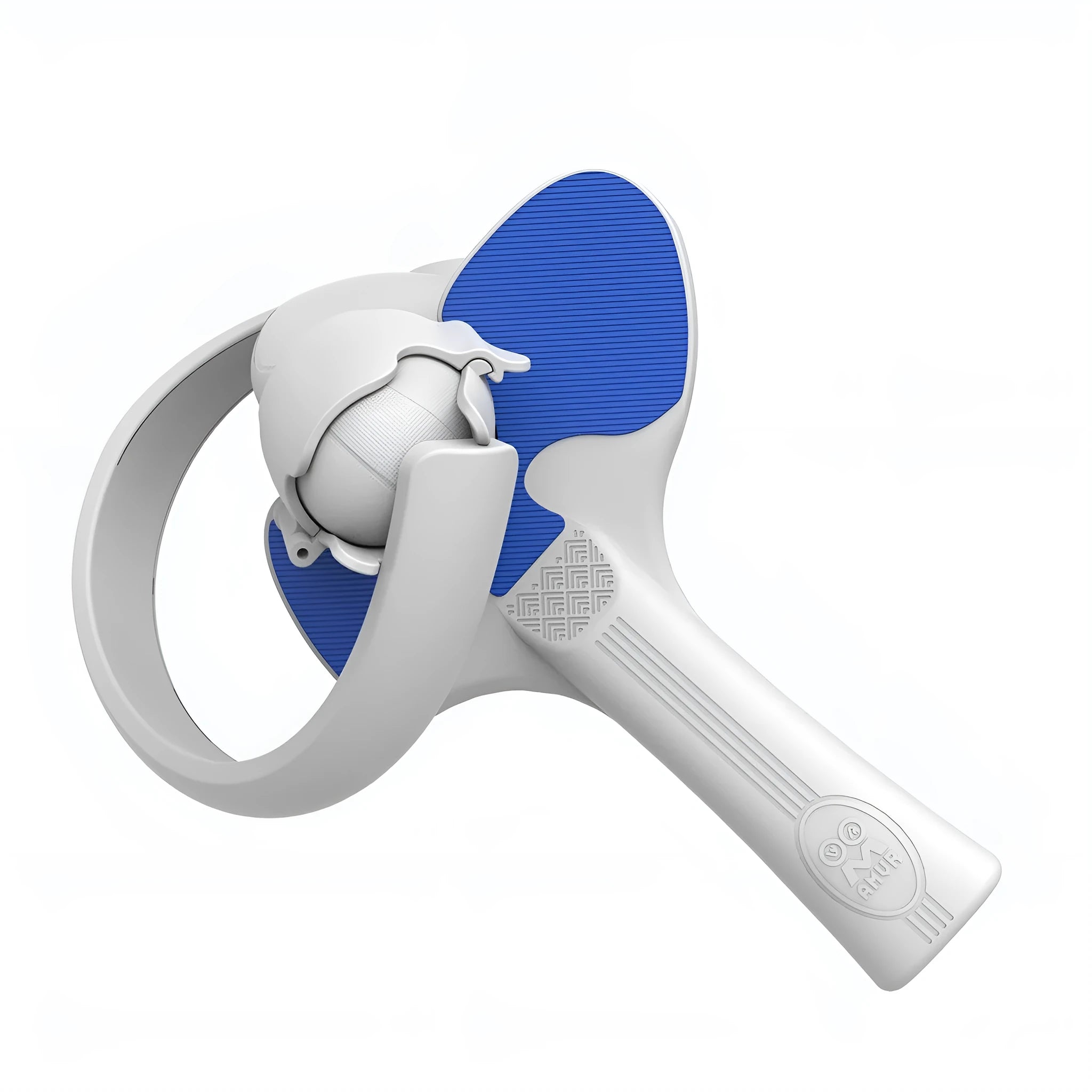 Red and blue Pico 4 controller table tennis hand grip accessory