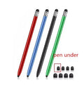 Metal two-in-one touch screen pen for tablets in multiple colour options