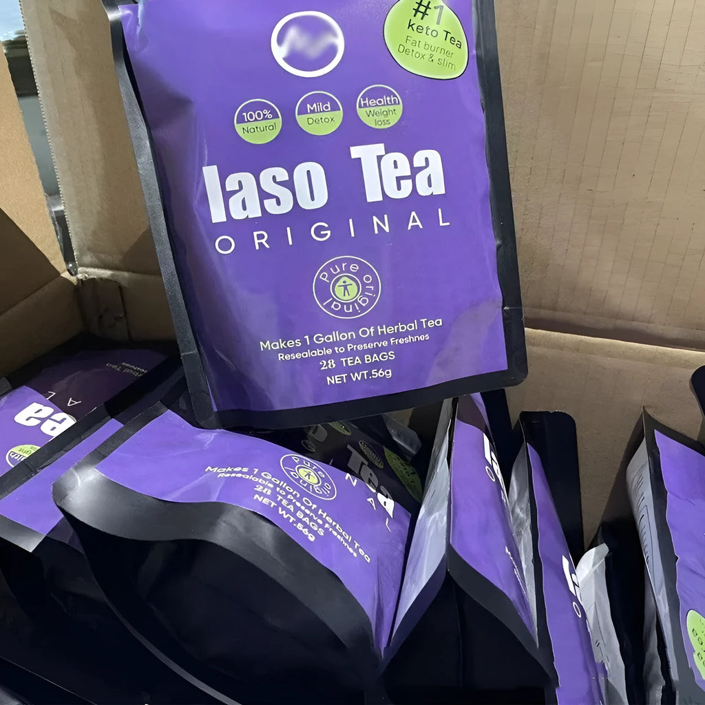 A single bag of sugar-free instant slimming tea for cold soaking.