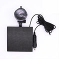 32x32 pixel Bluetooth LED car display screen with aluminium frame showing colour image