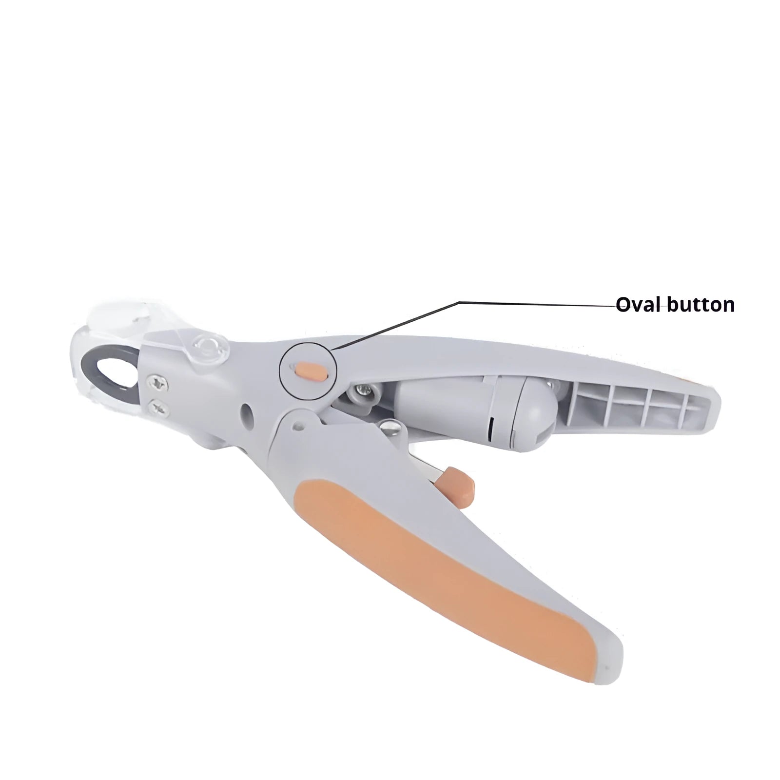 LED light dog nail trimmer with bloodline imitation tip for safe pet grooming