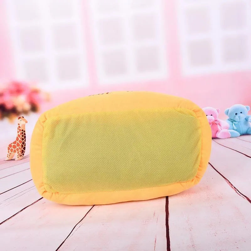 A soft flannelette hot dog bed for pets with a removable mat and anti-slip base, shown in a home setting.