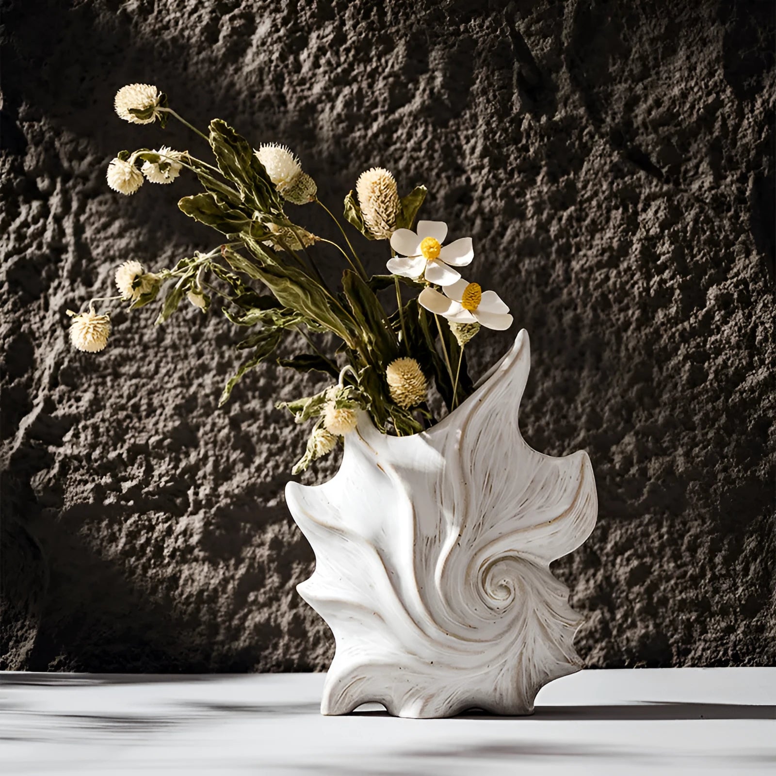 French art ceramic vase with coloured glaze in European retro style