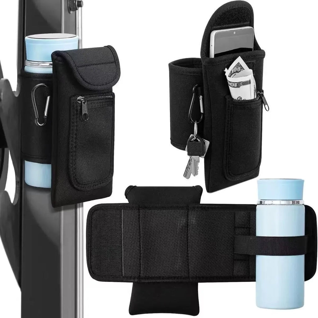Kettle cup sleeve with magnetic closure for sports hydration bottle in multiple colour options