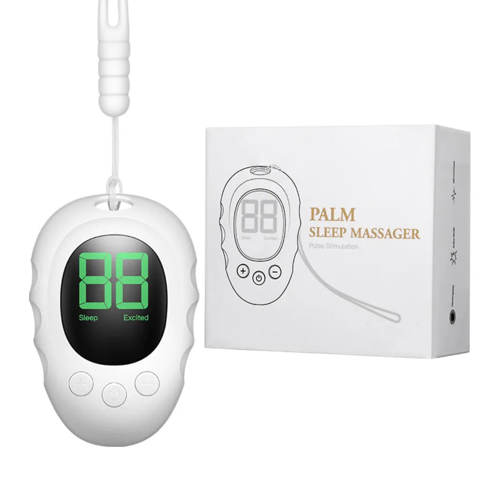 Silicone sleep aid hand grip with rechargeable battery and remote control functions in white black green colours