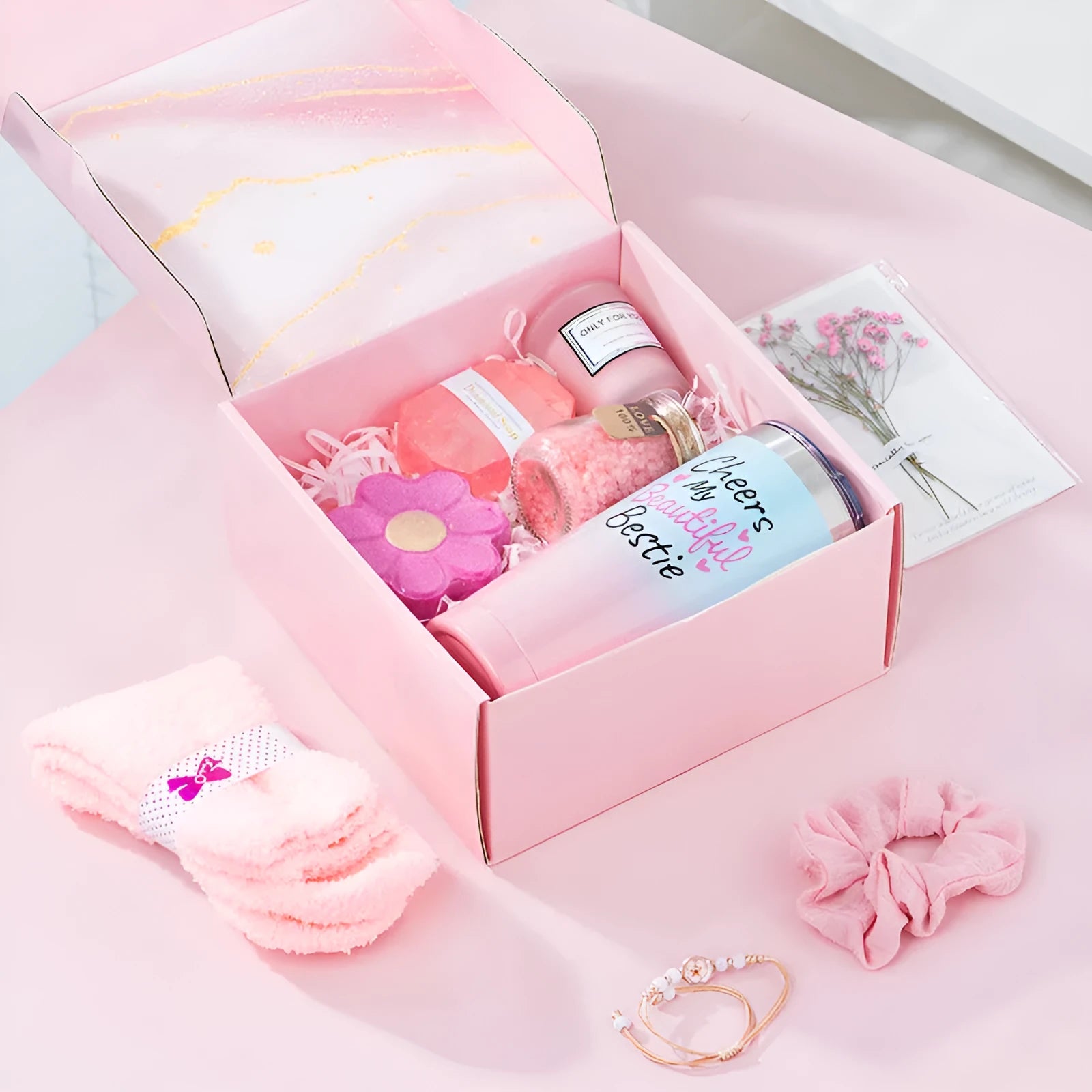 Soy wax aromatherapy candle gift set in a modern simplicity style box with multiple colour options