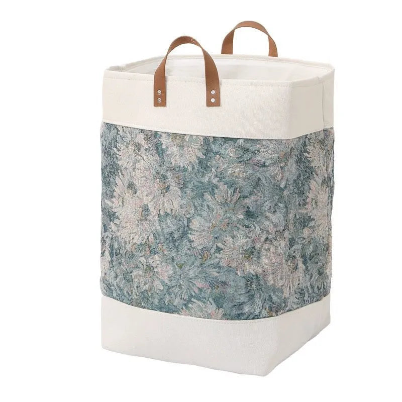 35x35x55cm fabric storage box and buggy bag for clothes and quilt organisation in colourful bear design