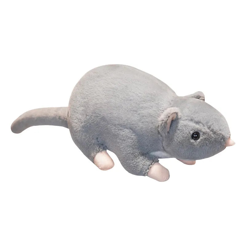 Cartoon mouse plush doll in three size options: 32cm, 50cm, and 100cm heights