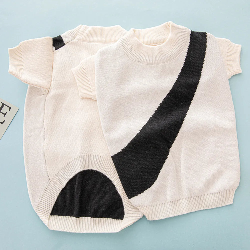 Wool knit dog sweater for corgis and poodles in various colours and sizes
