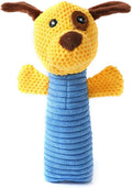 Stuffed animal shape dog squeaky chew toy for small medium large breeds