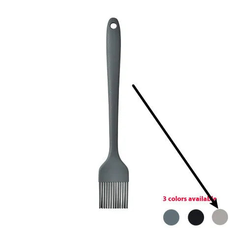 12-piece silicone kitchen utensil set with storage bucket in black, including ladle, spatula, claw tools and egg beater