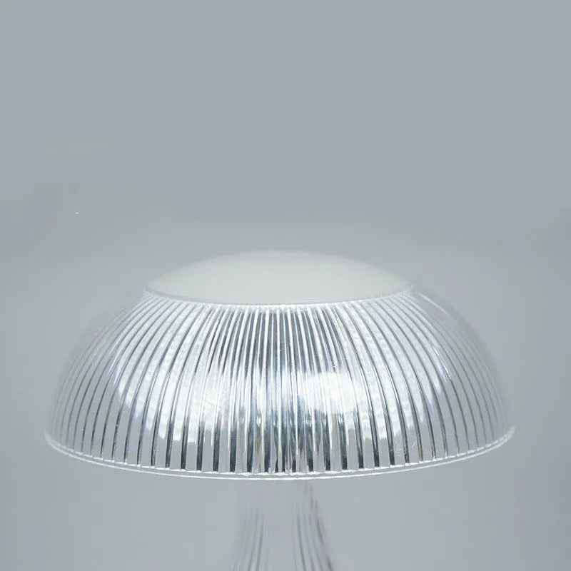 Touch control USB rechargeable three-colour night lamp measuring 20x16cm