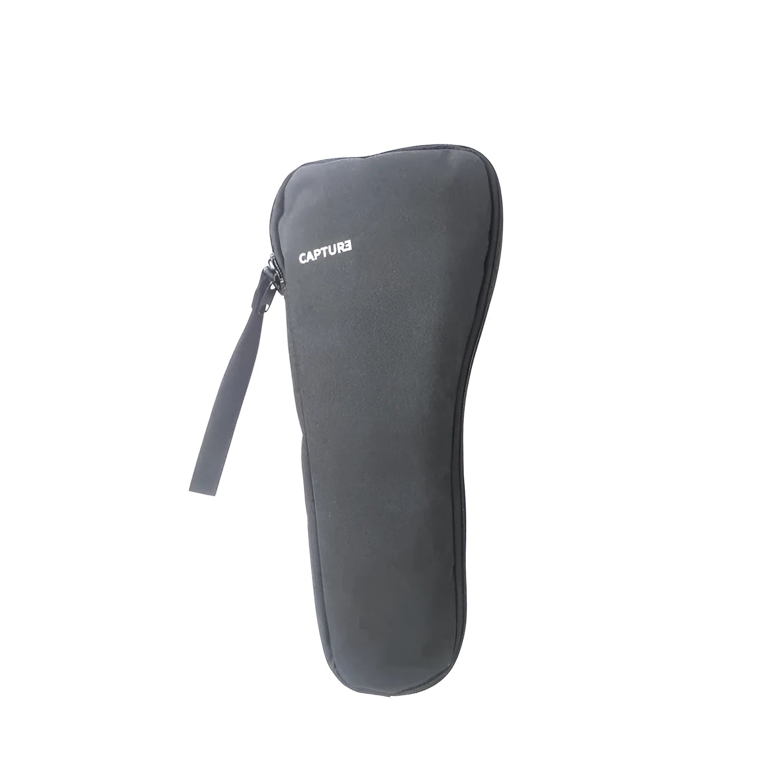 Black cloth storage bag for mobile phone stabilizer accessories with compact design