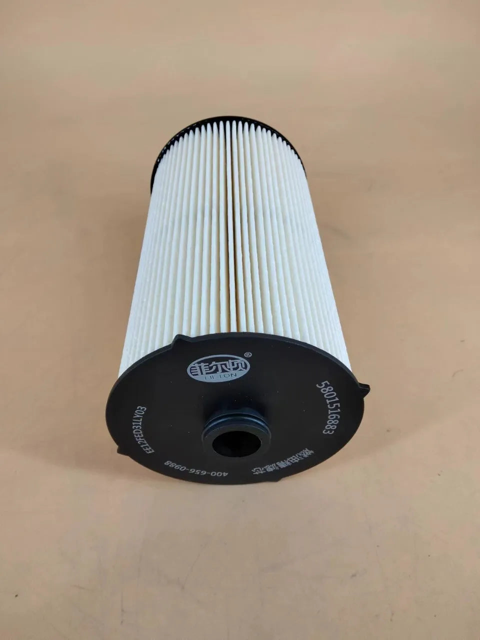 Iveco 5801516883 fuel filter component for vehicle starting system.