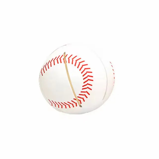 9cm diameter plastic dog toy ball that transforms into a flying disc, shown in assorted colours.