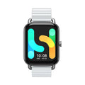 HAYLOU RS4 Plus smart sports watch with AMOLED display shown in black, champagne, or silver colour.