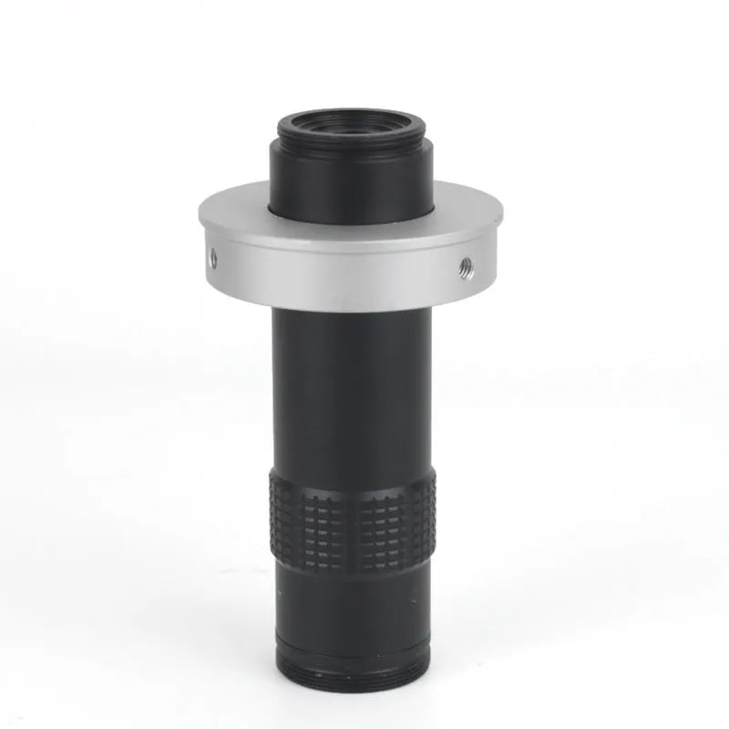 Industrial black monocular camera lens for inspection with 130 times magnification