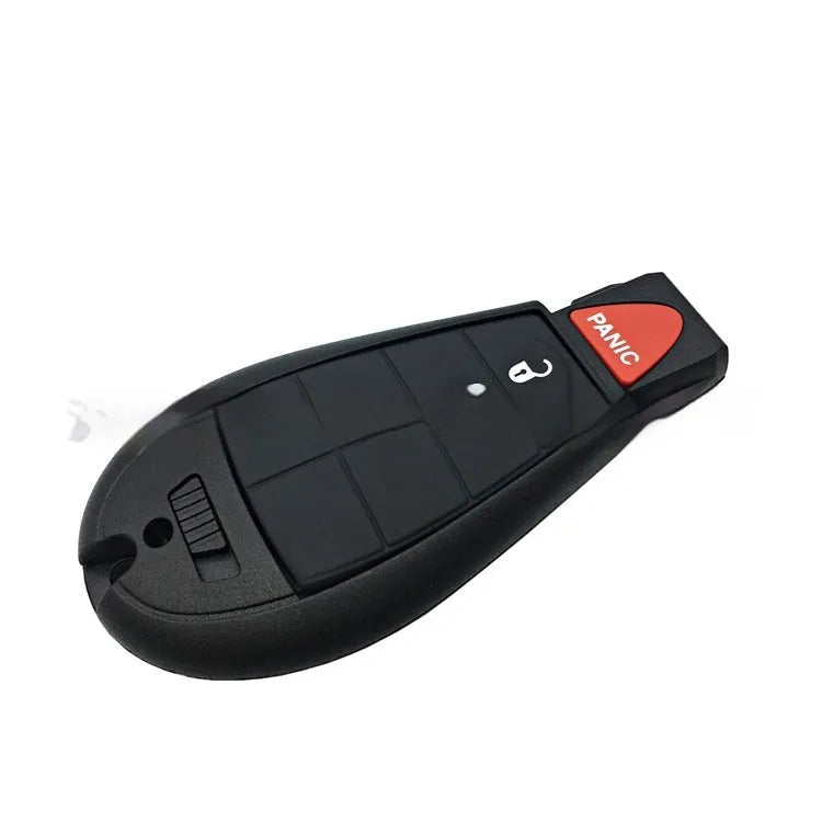 ABS brass replacement car key shell for Dodge and Chrysler smart card keys, dimensions 85mm by 42mm.