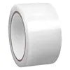 Roll of high-adhesive thickened windproof sealing tape in transparent colour on a windowsill.