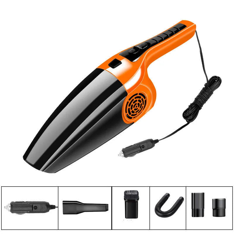 PoHigh Power Hypa car vacuum cleaner in black with cigarette lighter power cord